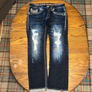 Rock Revival Morancy Straight; 34 waist; 32 inseam